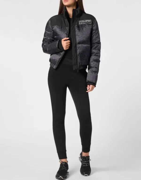 Hot Basic Bomber Leopard Damen Damen | Jacken