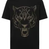 Fashion Cotton T-shirt Round Neck SS  Lamina Tiger Herren T-shirt