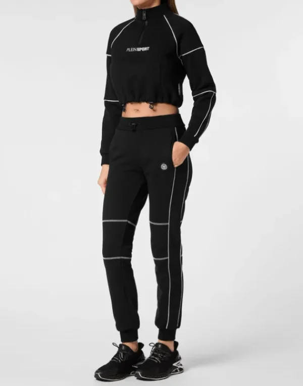 Hot Cropped Hoodie Sweatshirt Damen Sportbekleidung