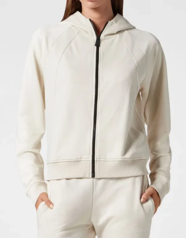 Best Hoodie Sweatjacket Basic Damen Sportbekleidung