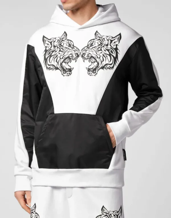 Fashion Hoodie Sweatshirt Tiger Herren Sportbekleidung