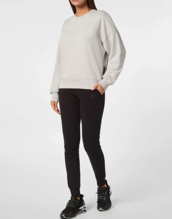 Discount Jogging Sweatshirt LS Damen Sportbekleidung