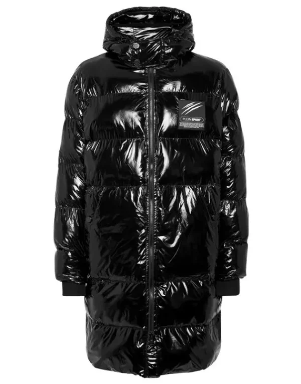 Clearance Long Nylon Puffer Jacket Herren Jacken