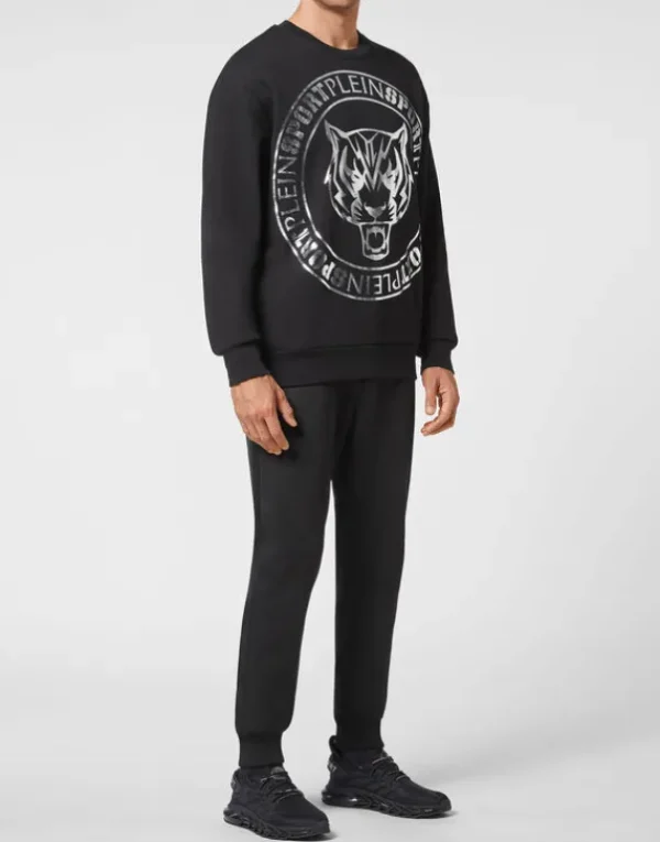 Online Longsleeve Sweatshirt Tiger Herren Sportbekleidung