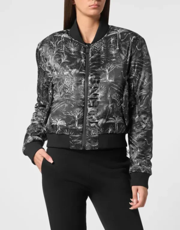 Best Nylon Bomber Toile Damen Damen | Jacken