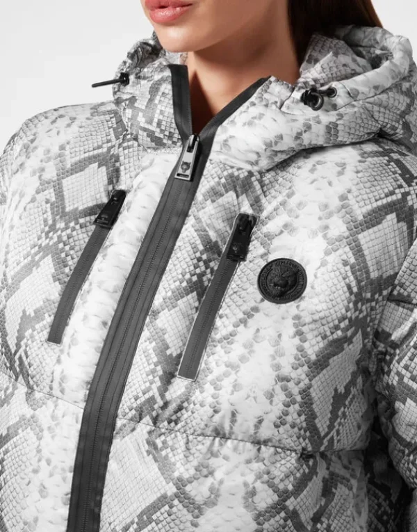 Outlet Nylon Puffer Jacket Pitone Damen Jacken