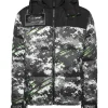 Hot Nylon Puffer Jacket Pixel Herren Jacken