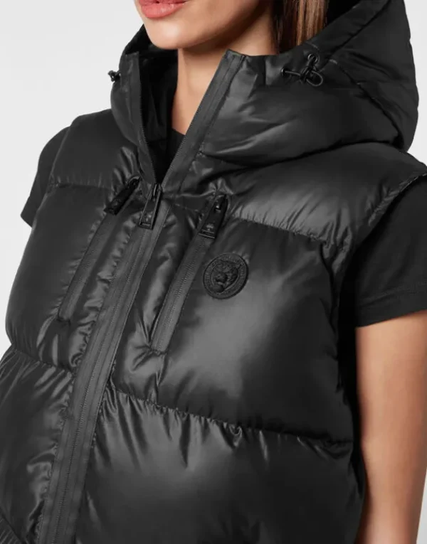 Best Nylon Puffer Vest Damen Jacken