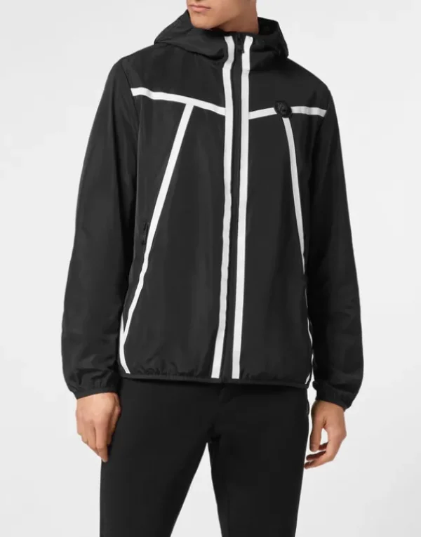 Hot Reflex Nylon Windbreaker Herren Jacken