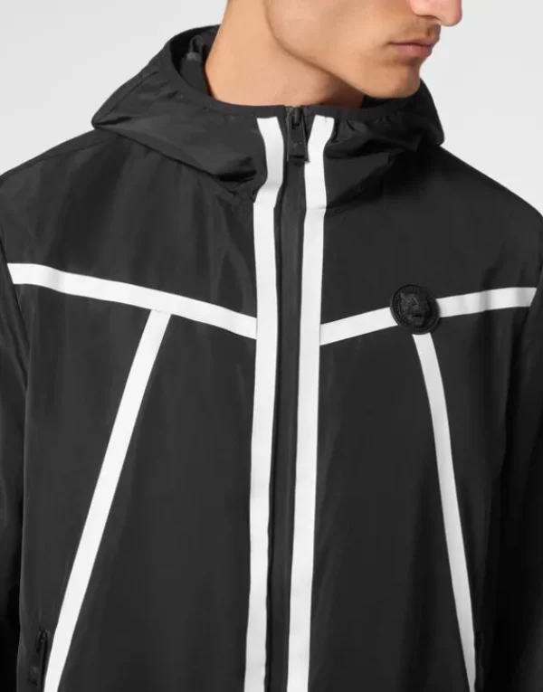 Hot Reflex Nylon Windbreaker Herren Jacken