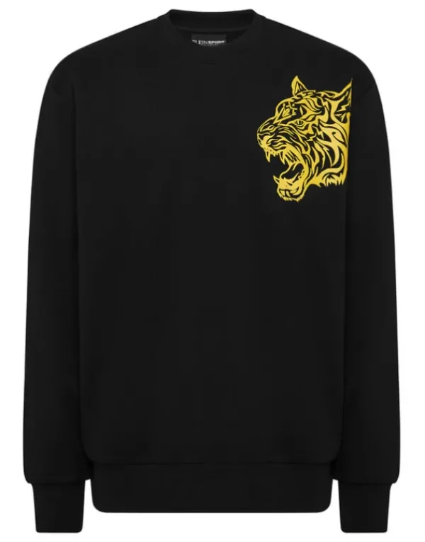 Best Roundneck Sweatshirt Tiger Herren Sportbekleidung