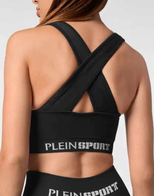 New Seamless Wide Straps Sport Bra Logo Damen Sportbekleidung