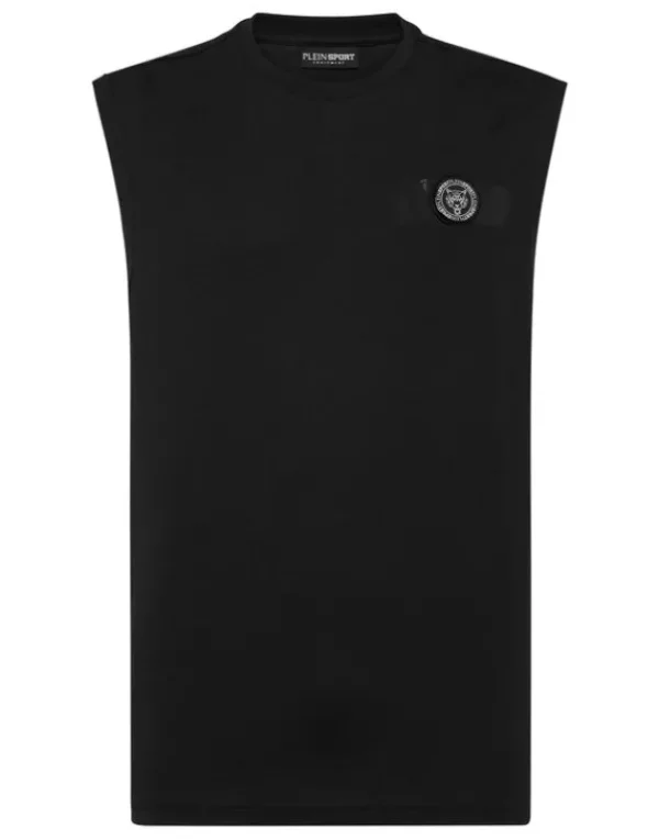 Outlet Sleeveless T-shirt Round Neck Herren T-shirt