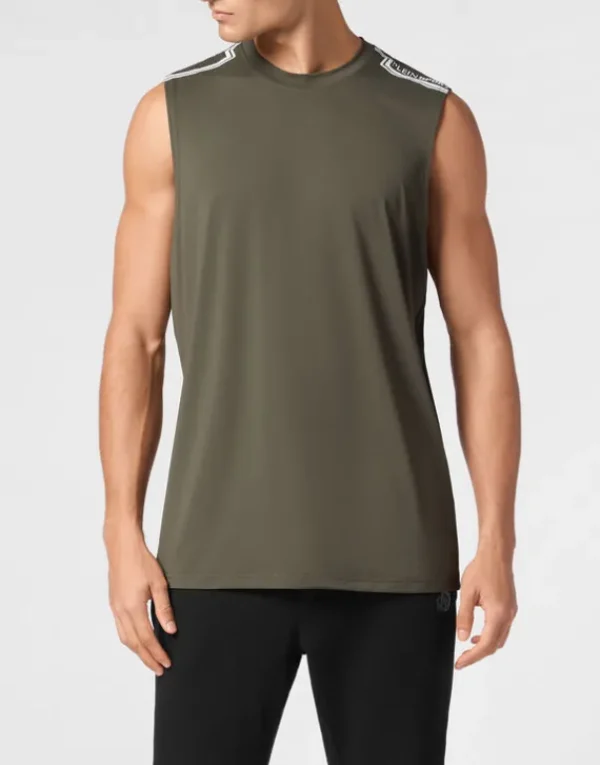 Hot Sleeveless T-shirt Round Neck SS Herren T-shirt