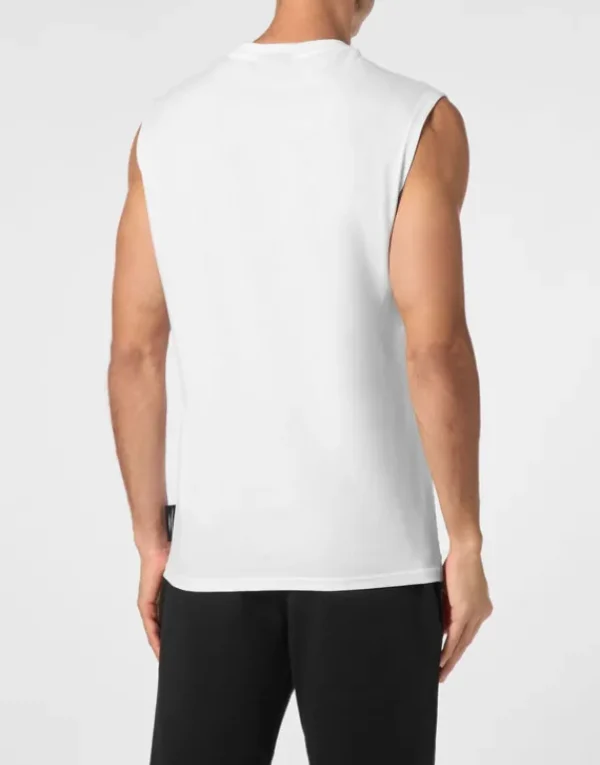 Online Sleeveless T-shirt Round Neck SS Tiger Herren T-shirt