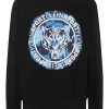 Outlet Sweatshirt LS Carbon Tiger Herren Sportbekleidung