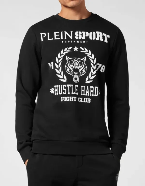 Hot Sweatshirt LS Tiger Herren Sportbekleidung