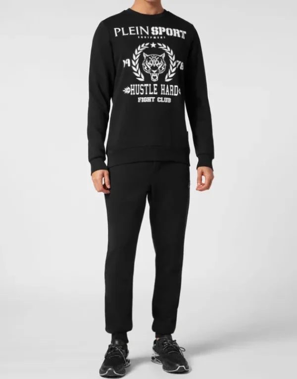 Hot Sweatshirt LS Tiger Herren Sportbekleidung