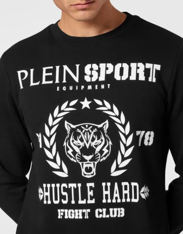 Hot Sweatshirt LS Tiger Herren Sportbekleidung