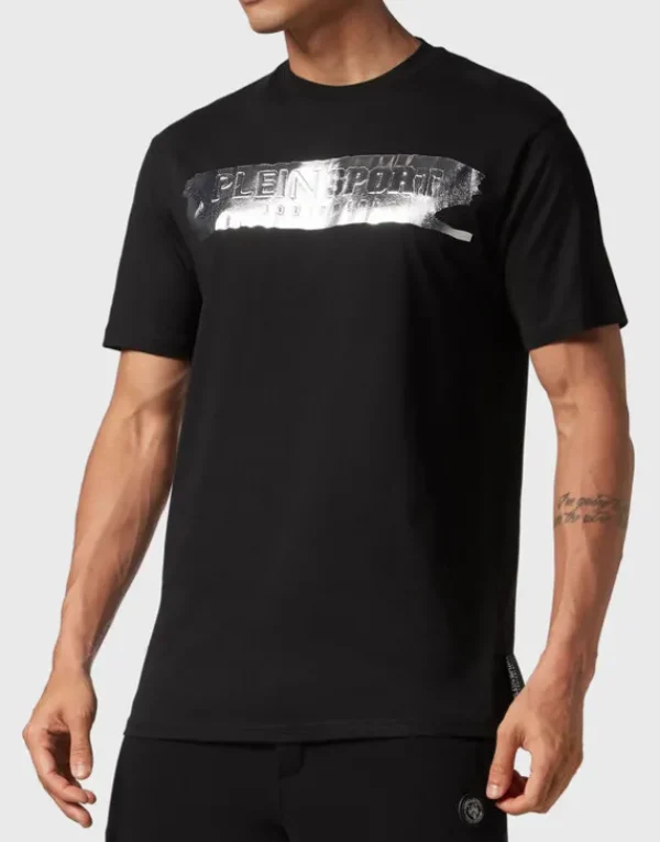 Online T-shirt Round Neck SS Silver Brush Herren T-shirt