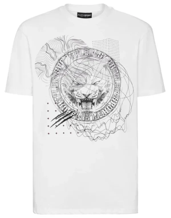 Outlet T-shirt Round Neck SS Tiger Herren T-shirt