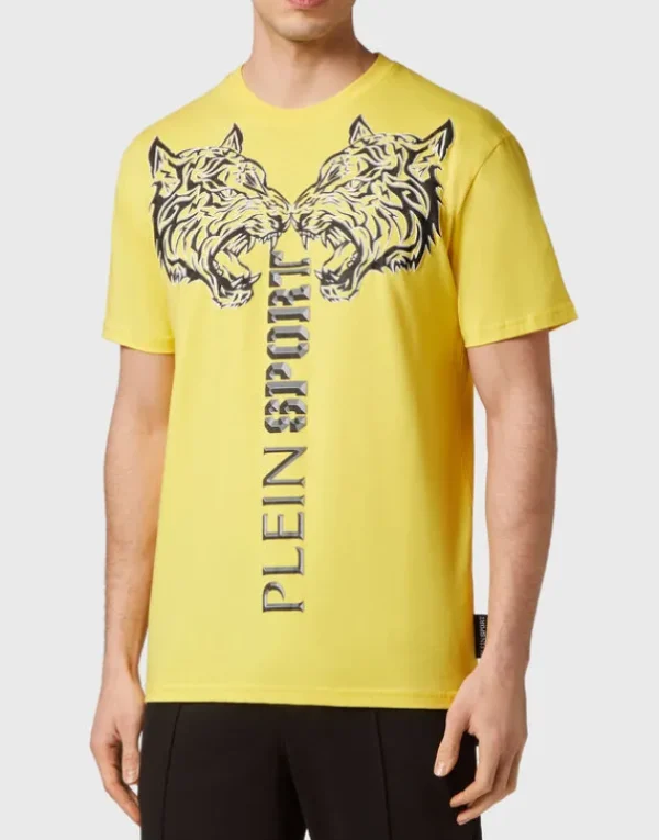 Outlet T-shirt Round Neck SS Tiger Herren T-shirt