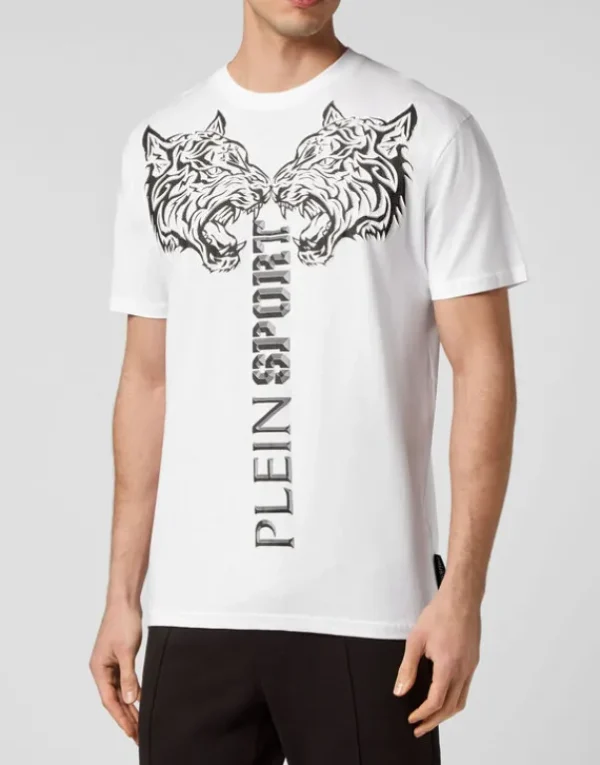 Clearance T-shirt Round Neck SS Tiger Herren T-shirt