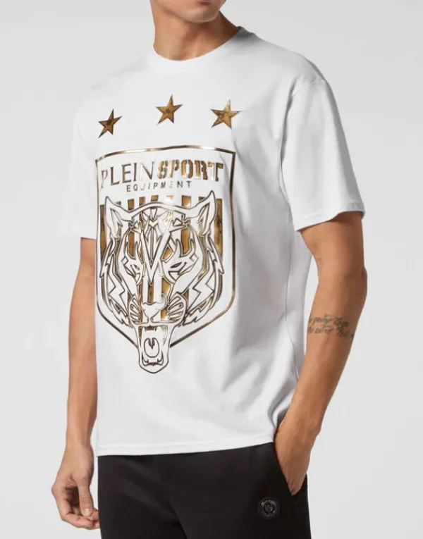 Fashion T-shirt Round Neck SS Tiger Crest Edition Herren T-shirt