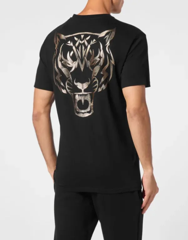 Sale T-shirt Round Neck SS Tiger Herren T-shirt