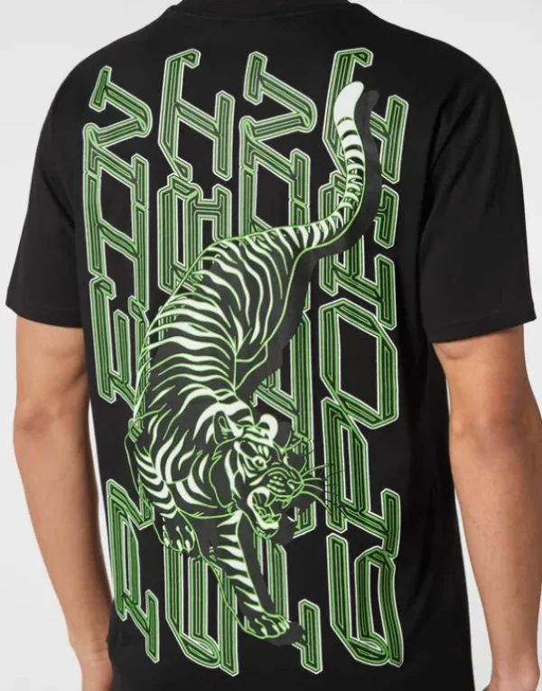 Sale T-shirt Round Neck SS Tiger Herren T-shirt