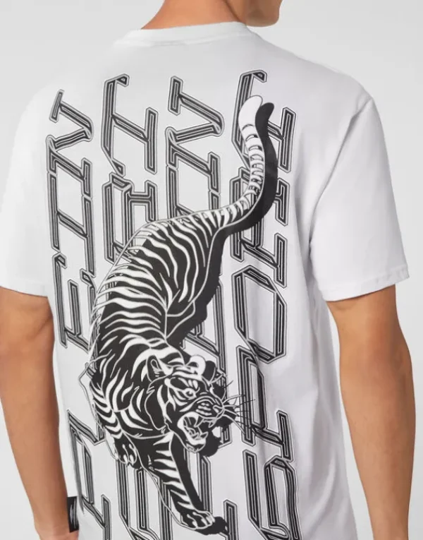 Hot T-shirt Round Neck SS Tiger Herren T-shirt