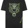 Clearance T-shirt Round Neck Tiger Herren T-shirt